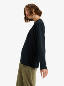 1 Hangloose Art - Long Sleeve T-Shirt for Women Black ERJZT06035 Roxy