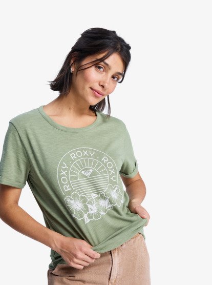 Oceanwave Regular Slub - Oversized T-Shirt for Women  ERJZT06063