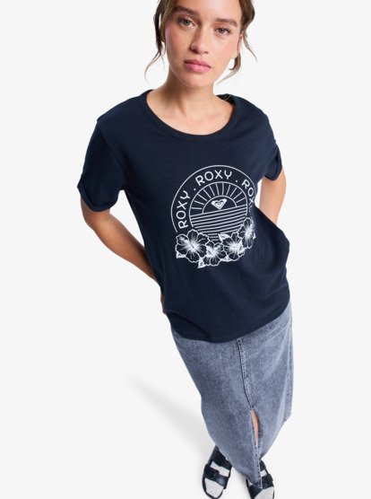Oceanwave Regular Slub - Oversized T-Shirt for Women  ERJZT06063