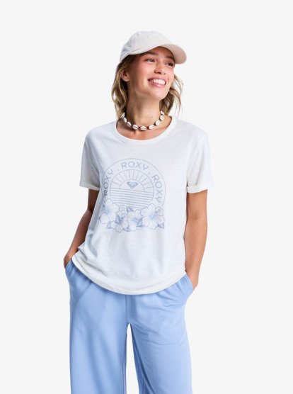 Oceanwave Regular Slub - Oversized T-Shirt for Women  ERJZT06063